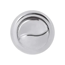 Pulsante scarico WC pneumatico per cassette monoblocco cromato