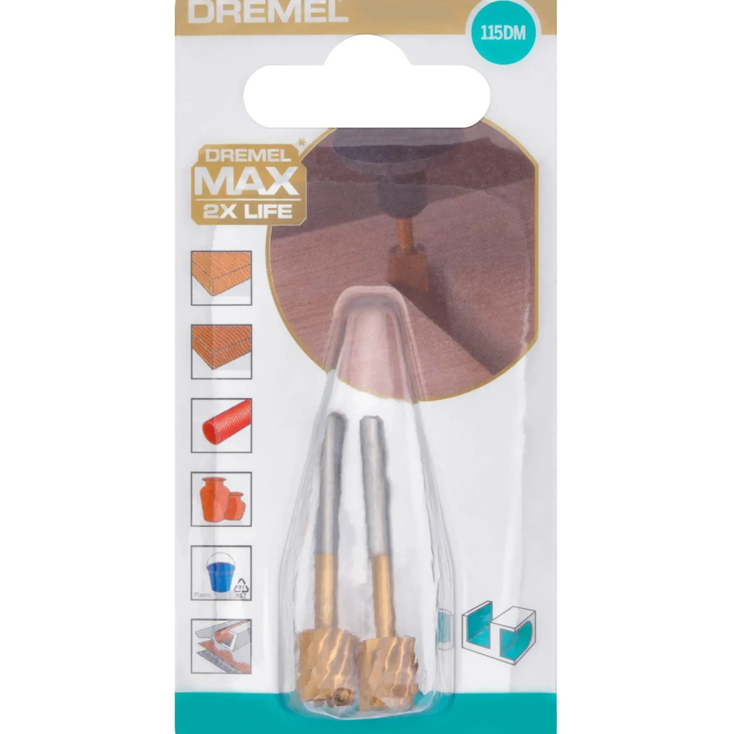 Punta da intaglio Dremel Max 115DM 7,8 mm 2 pz