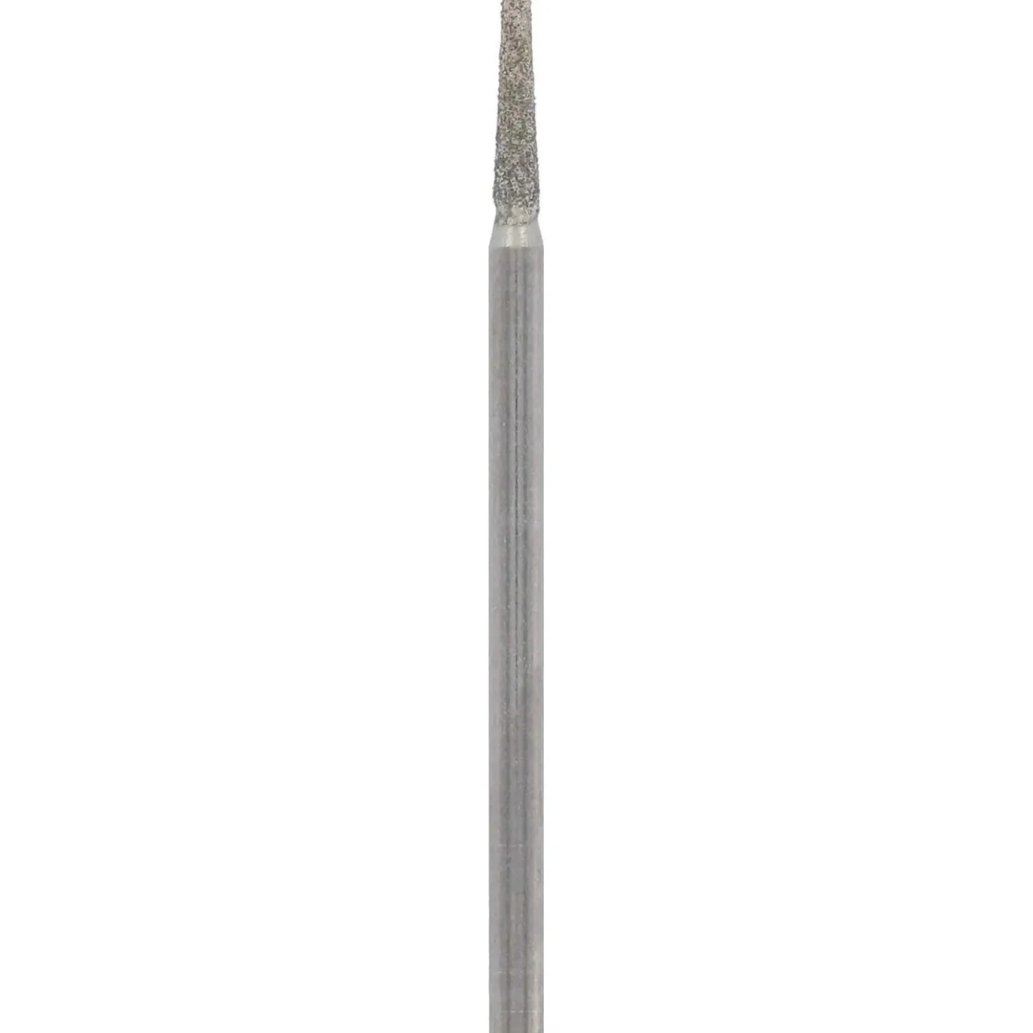Punta diamantata sottile a testa piatta 2 mm