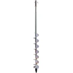 Punta per trivella zincata Attila Ø foro 80 mm