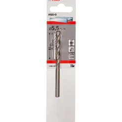 Punte per metallo Bosch HSS-G Ø 5,5 mm