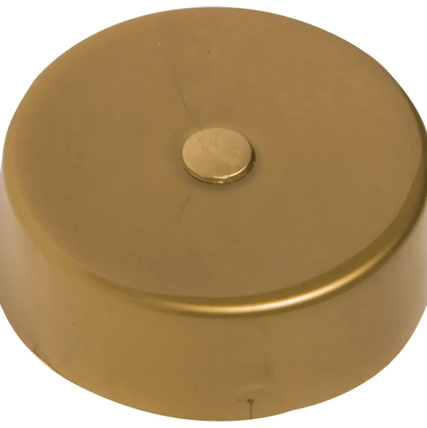 Punto luce tappo oro Ø 66 mm