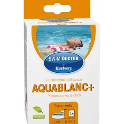Purificatore per piscine Aquablanc+ 5 bustine Bestway