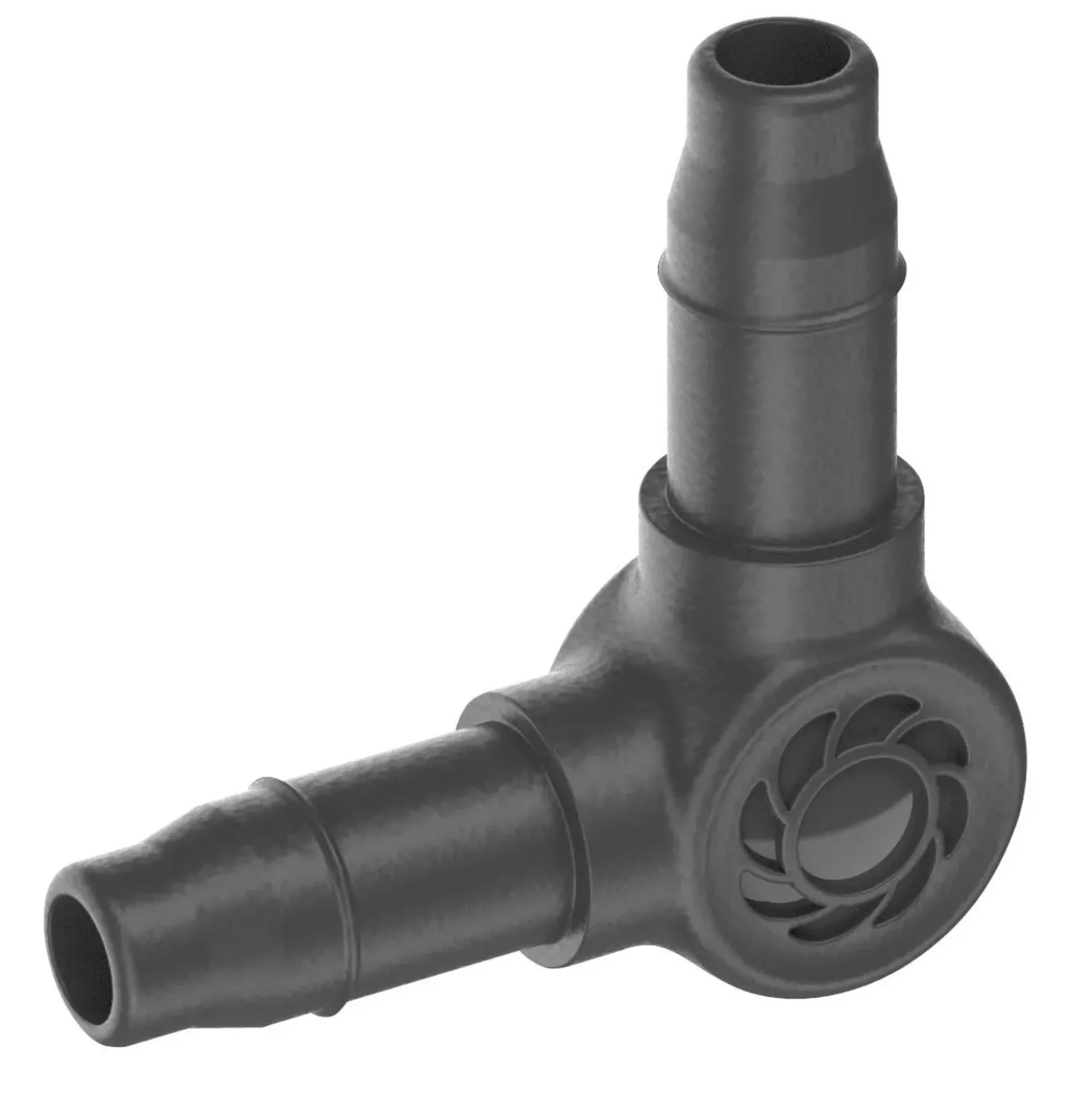 Raccordo a L Gardena per tubi Micro-Drip-System 4,6 mm (3/16")