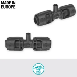 Raccordo a T Gardena per microspruzzo per tubi Micro-Drip-System 13 mm (1/2")