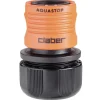 Raccordo automatico 3/4" Claber con valvola acquastop