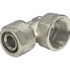 Raccordo multistrato a gomito femmina Ø 1/2 x 16 mm
