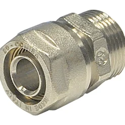 Raccordo multistrato diritto maschio Ø 1/2 x 16 mm