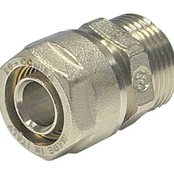 Raccordo multistrato diritto maschio Ø 1/2 x 20 mm