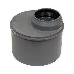 Raccordo plastica riduzione bicchiere diametro 50/40