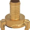Raccordo rapido per tubi in ottone da 19 mm (3/4")