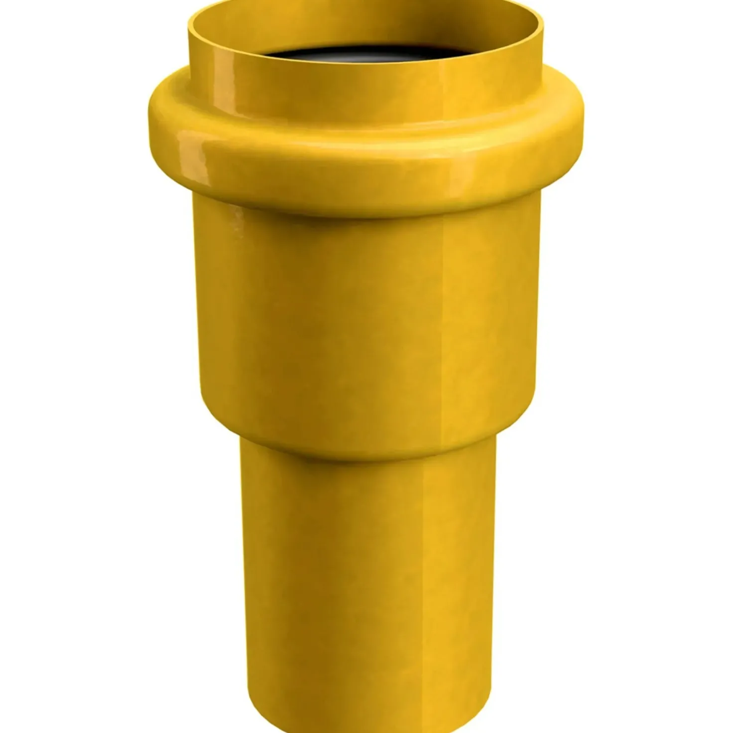 Raccordo ridotto per passaggio da piombo a plastica Ø 32-26 mm
