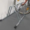 Rack per 3 biciclette modulabile finitura zincata 89x28x35 cm
