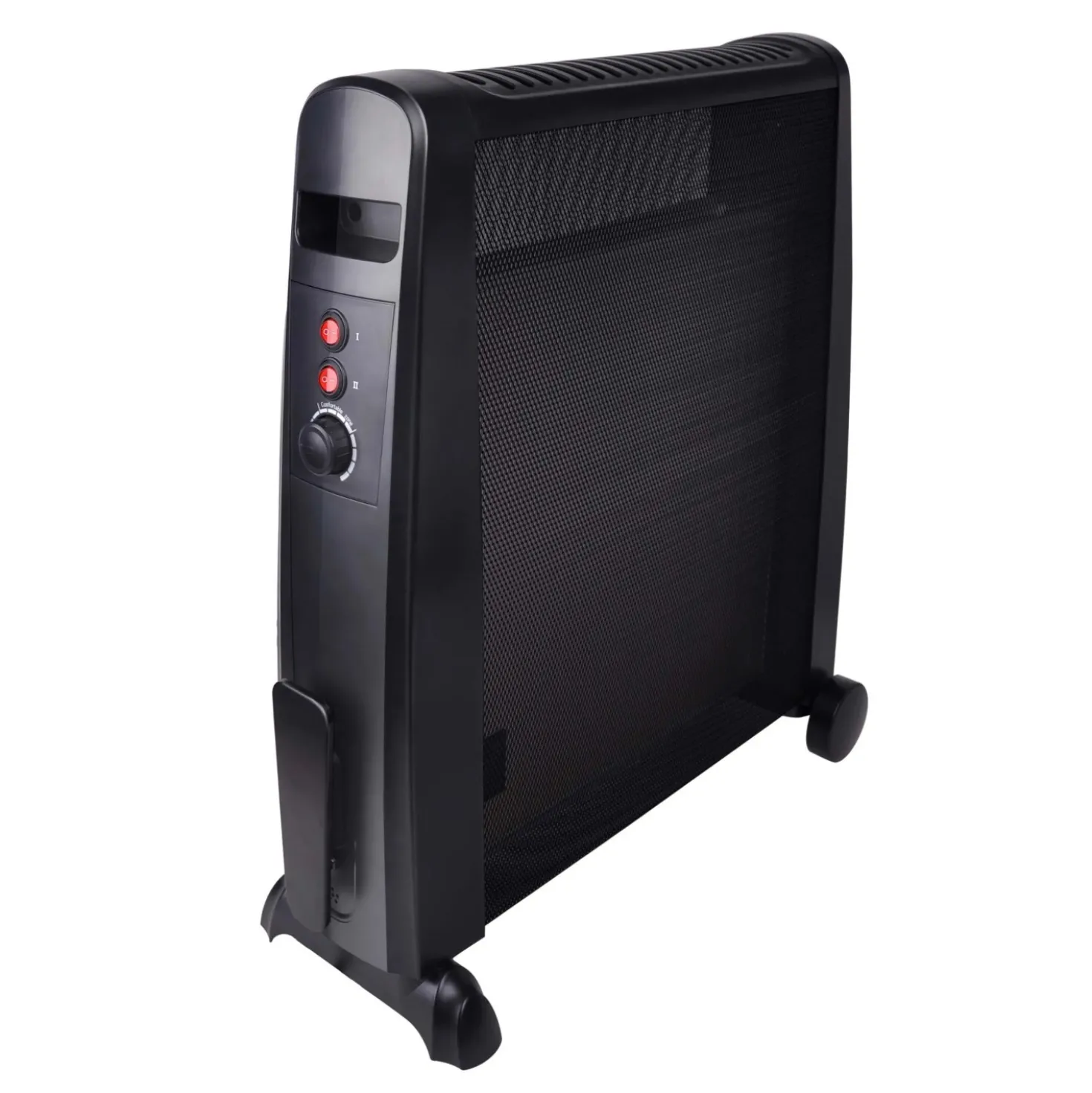 Radiatore elettrico Romeo con elemento in Mica 1500 W nero