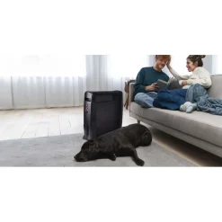 Radiatore elettrico Romeo con elemento in mica 2000W nero