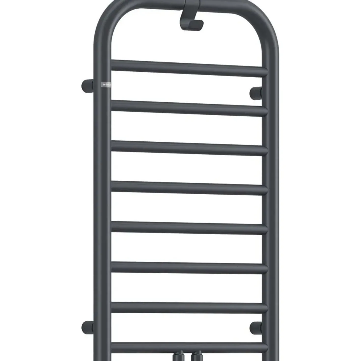 Radiatore termoarredo Idrostile 335 W h 85 cm 500x850 mm titanio opaco