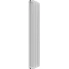 Radiatore tubolare scomponibile in acciaio 4 colonne 8 elementi inter. 1735 mm