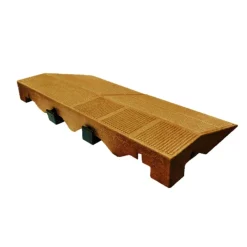 Rampa per soglie MIXTILE in WPC cotto 40x20 cm