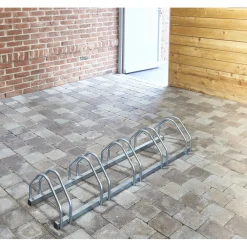 Rastrelliera bici zincata 5 posti