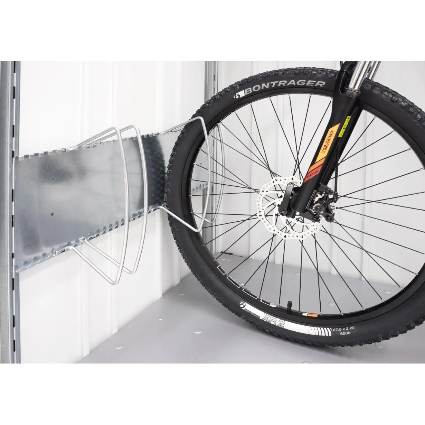 Rastrelliera biciclette Biohort BikeHolder per StoreMax 190 grigio scuro