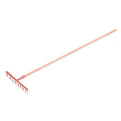 Rastrello da giardino 14 denti LUX-TOOLS con manico 140 cm