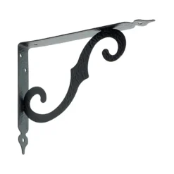 Reggimensola in acciaio stile rustico 110 x 90 x 20 mm