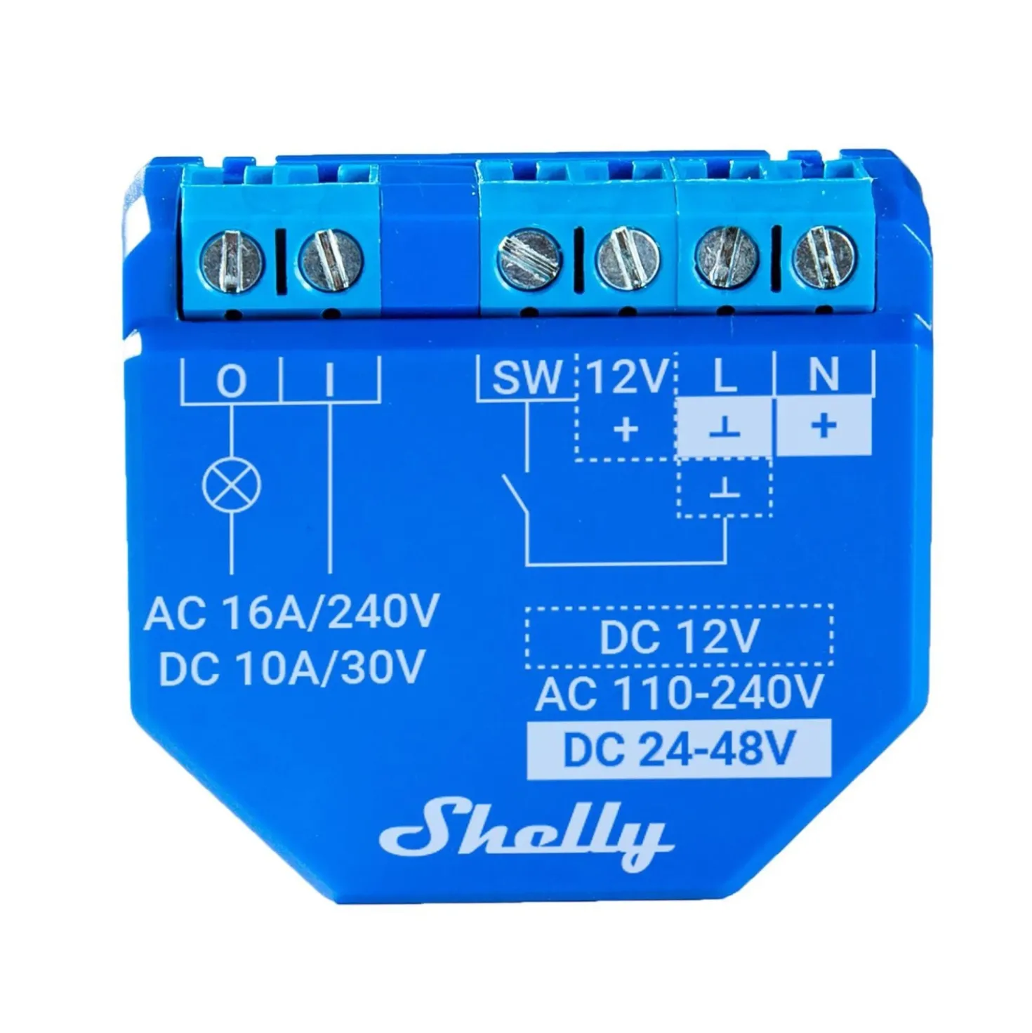 Relè Smart Home Wifi e bluetooth Shelly 1 PLUS per luci ed interruttori