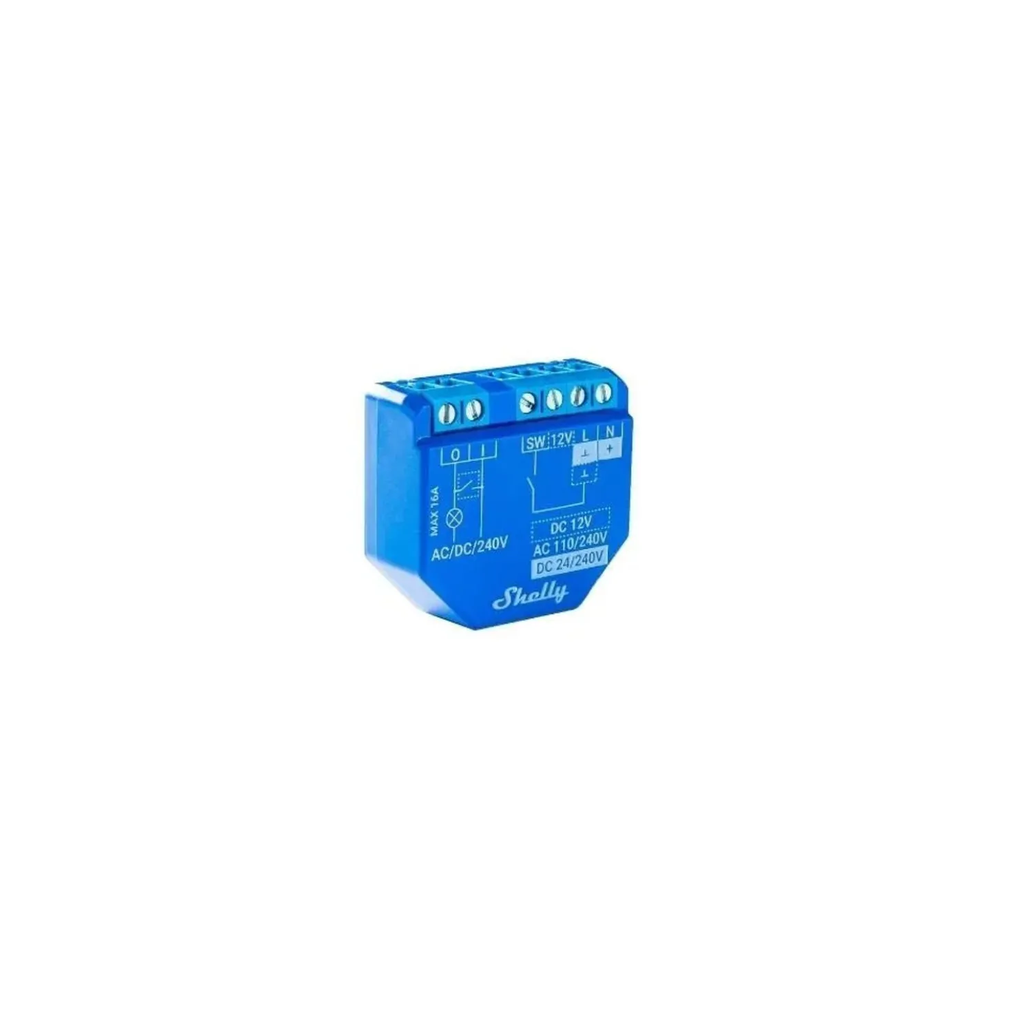 Relè Smart Home Wifi e bluetooth Shelly 1 PLUS per luci ed interruttori