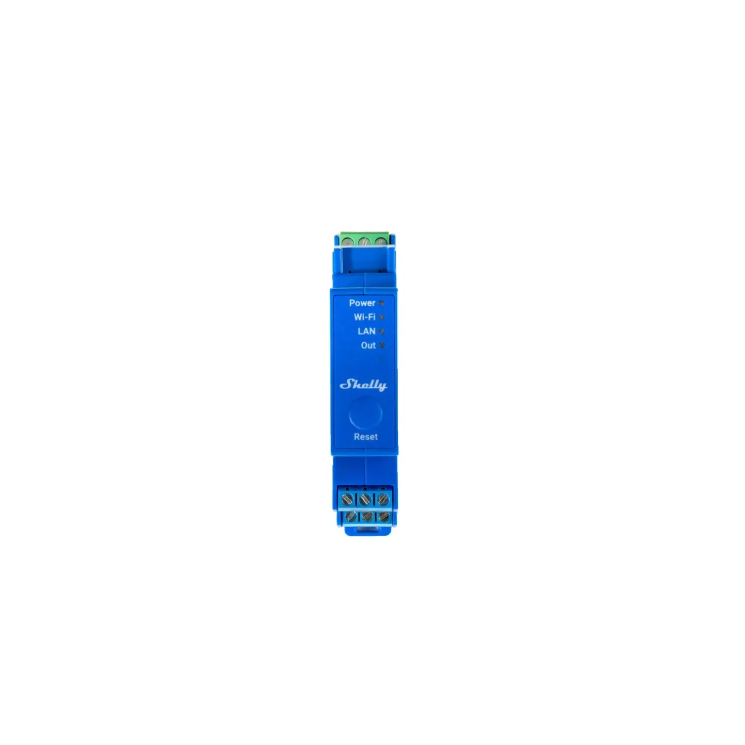 Relè Smart Home Wifi LAN Bluetooth Shelly Pro 1 canale - Barra DIN