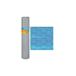 Rete in metallo triplice torsione zincata 10x1 m