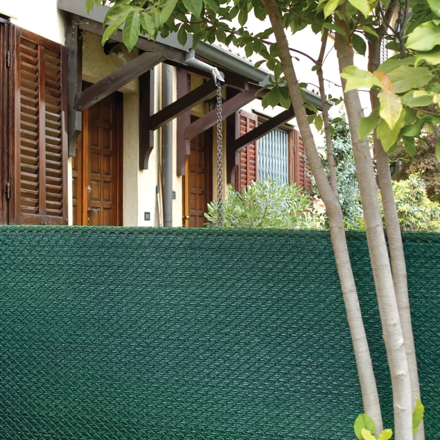 Rete ombreggiante Bermuda H 1 x L 3 m verde