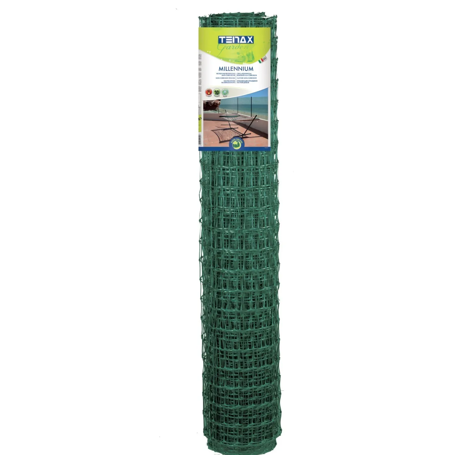Rete ombreggiante Millennium H 1,5 x L 10 m verde