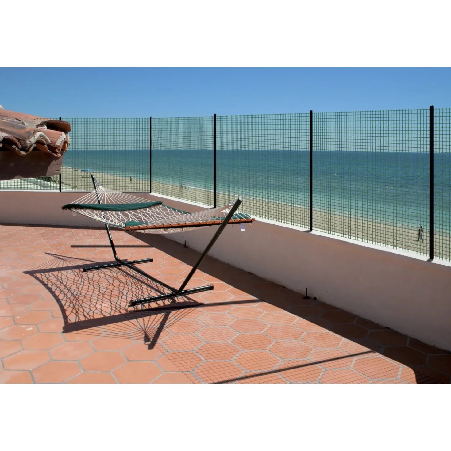 Rete ombreggiante Millennium H 1x L 10 m verde