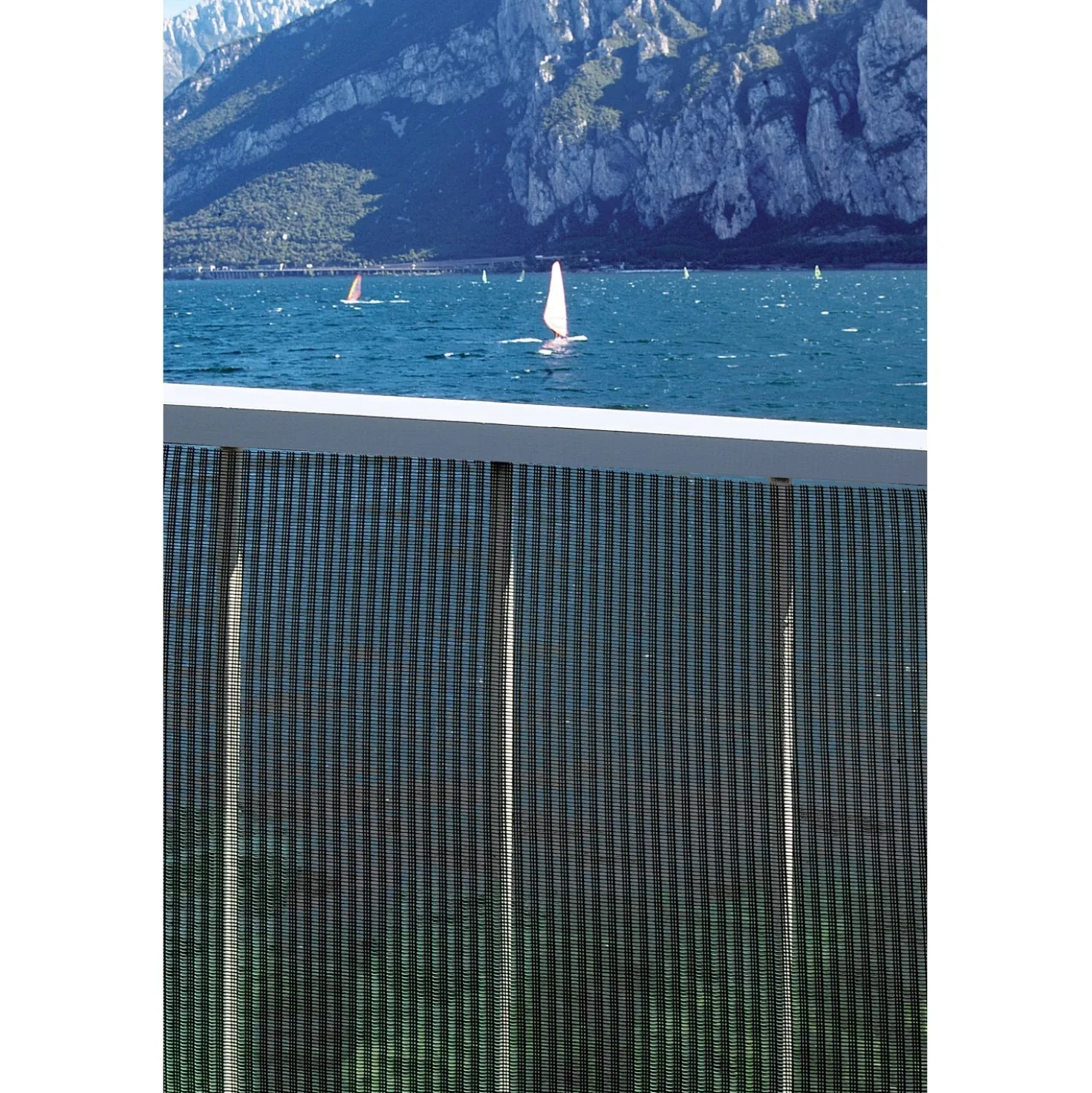 Rete ombreggiante Mistral H 1 x L 5 m argento