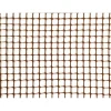 Rete ombreggiante quadra maglia 10 mm H 1 x L 5 m marrone