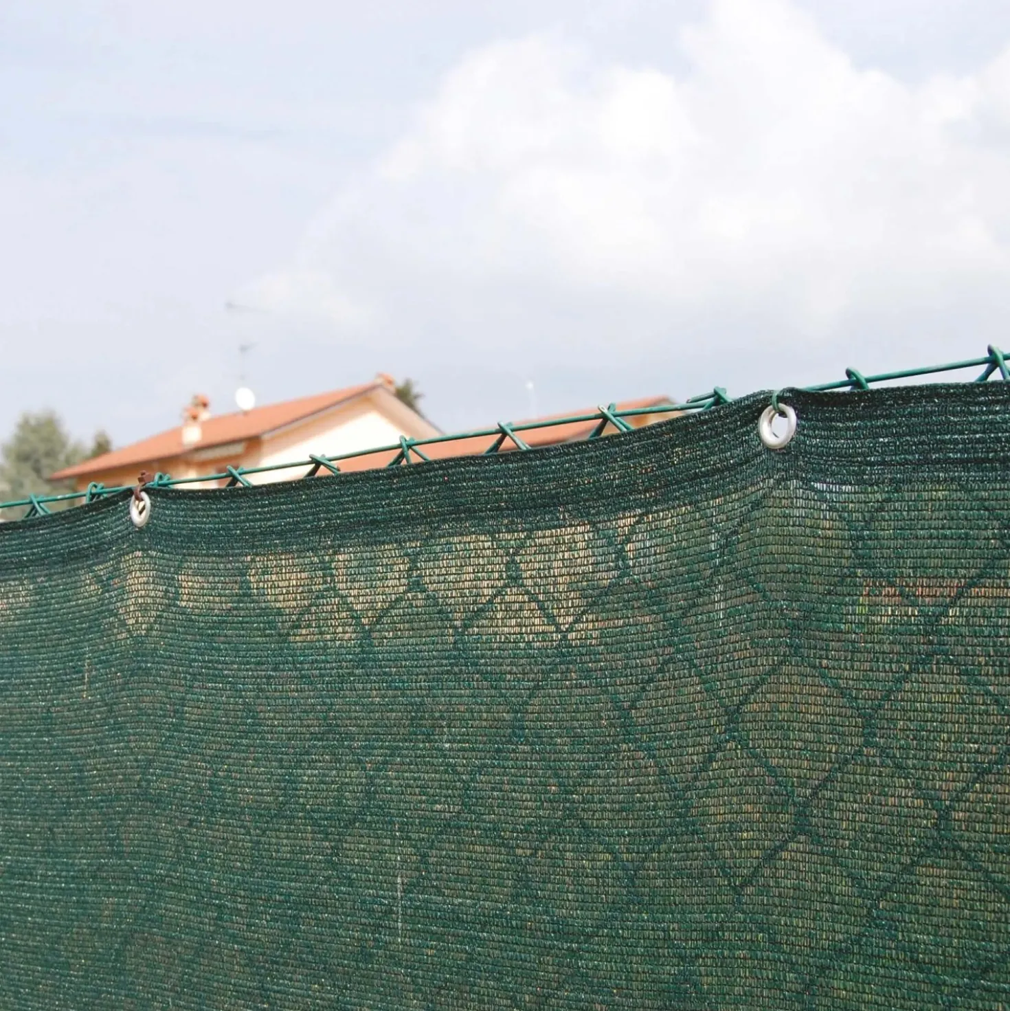 Rete ombreggiante Tenax Aloha H 1,5 x L 5 m verde
