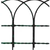 Rete ornamentale in plastica zincata 10x0,6 m verde