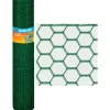 Rete plastificata 10x1 m verde