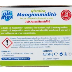 Ricarica Tab assorbiumidità Neutra 4x450 g