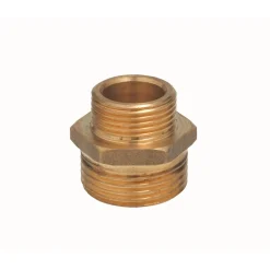 Riduttore nipplo scanalato AG 26,4 mm (R 3/4") x AG 21 mm (Rp 1/2")
