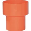 Riduzione conica concentrica in PVC arancione Ø 100 - 63 mm