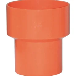 Riduzione conica concentrica in PVC arancione Ø 100 - 63 mm
