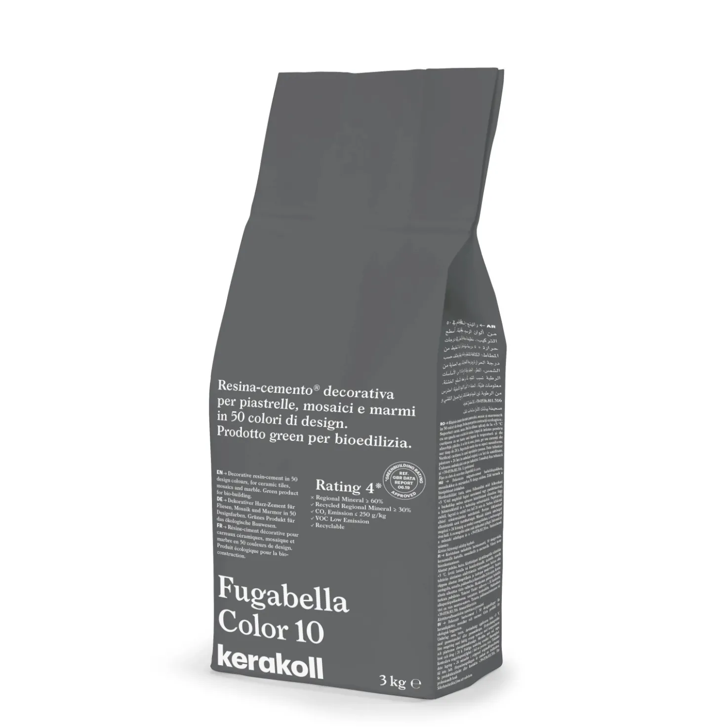 Riempifughe Kerakoll Fugabella color 10 grigio