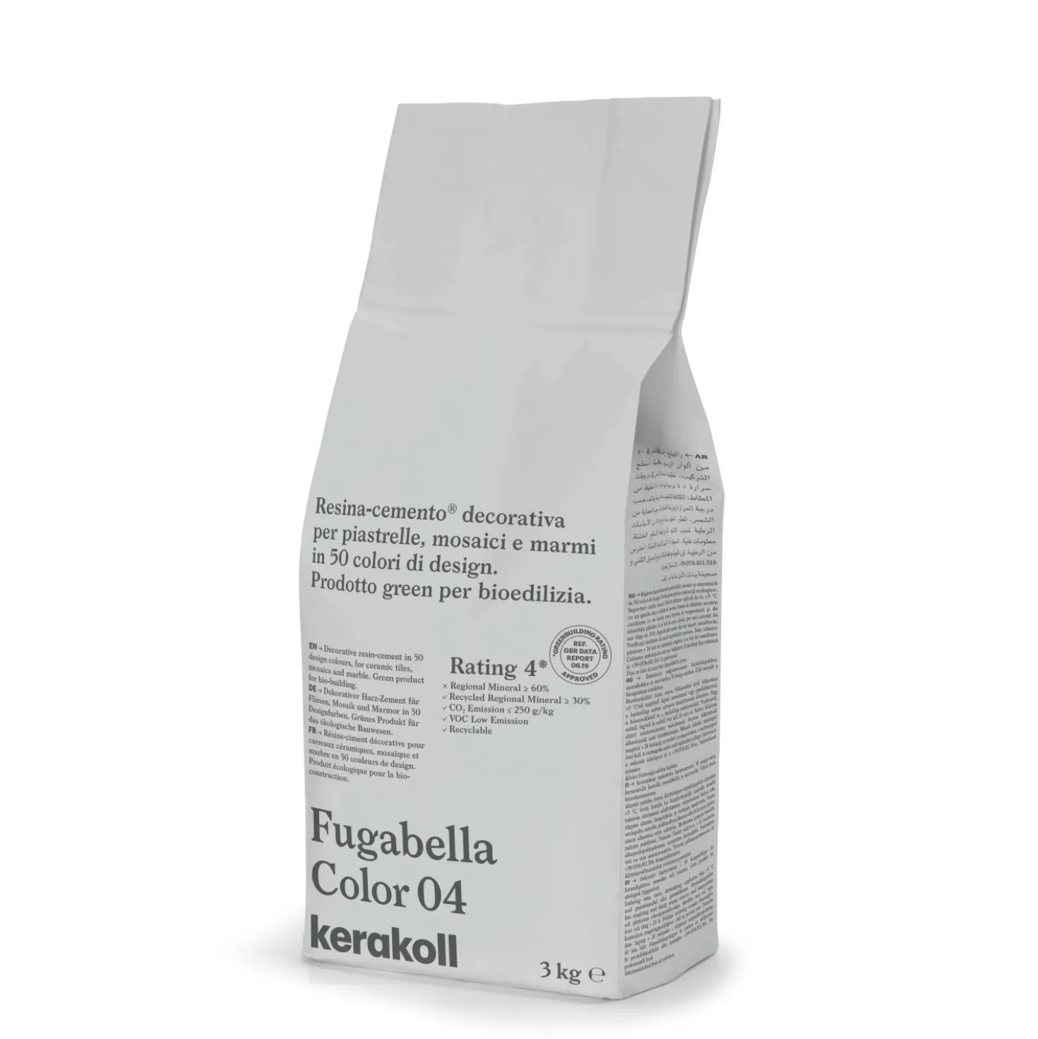 Riempifughe Kerakoll Fugabella color 04 grigio