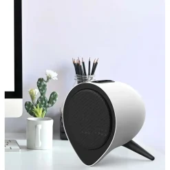 Riscaldatore portatile Eva con elemento in ceramica 1500 W bianco