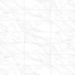 Rivestimento in bicottura New Marble bianco 25x60 cm 1,5 m²