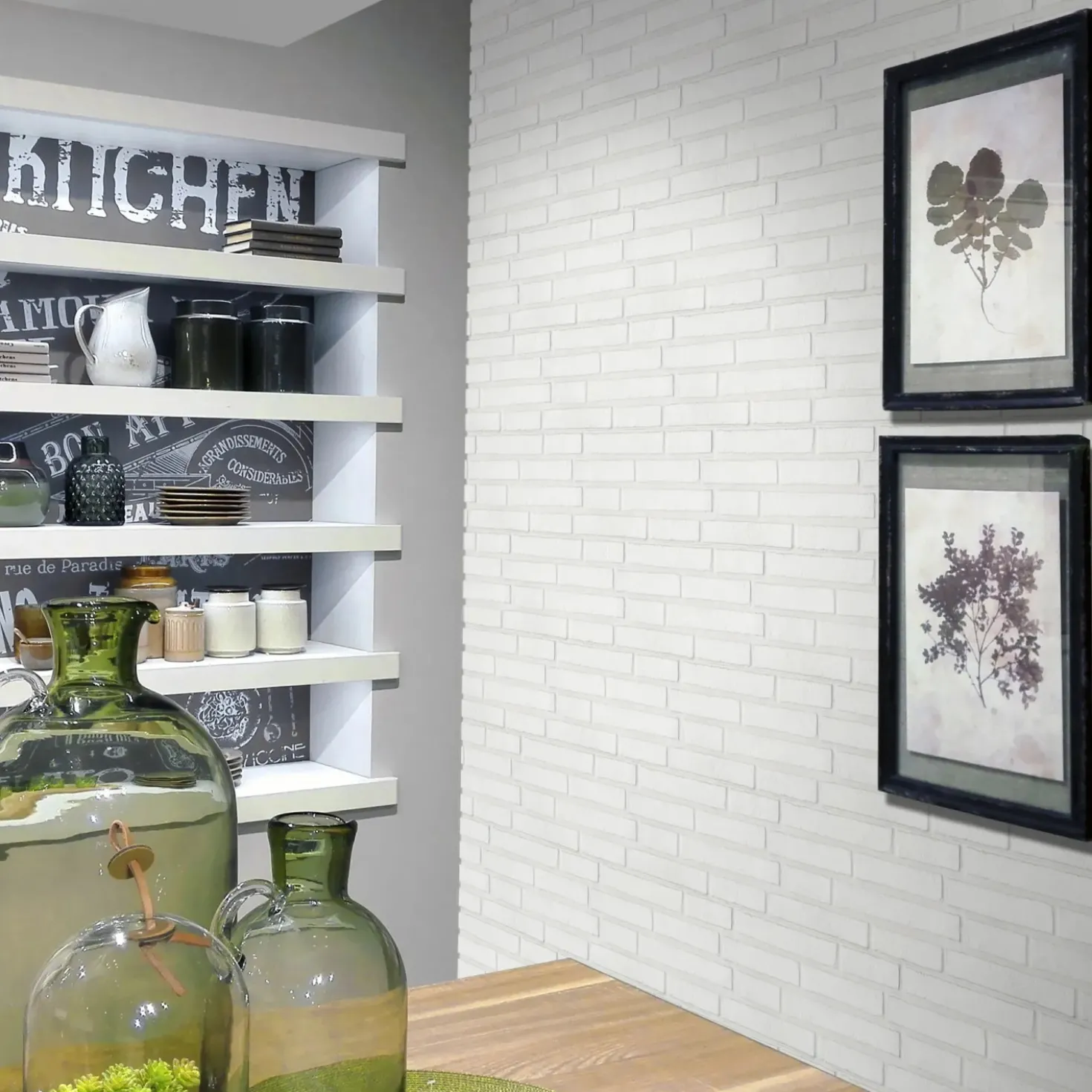 Rivestimento in gres porcellanato decorativo 3D 16x40 cm 0,96 m²