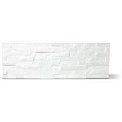 Rivestimento in polistirene espanso Dibistone bianco 60x20 cm 0,60 m²