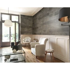 Rivestimento murale decorativo Megeve grigio