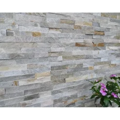 Rivestimento Pietra naturale beige 13 x 38 cm